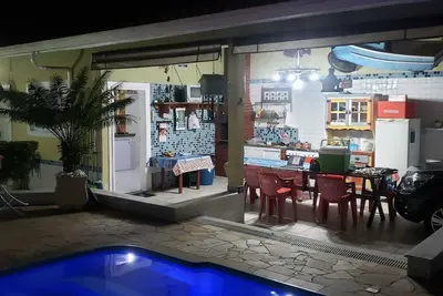 Vacation Home Peruíbe (Pool, Wi-Fi, Tv, Air Conditioning)