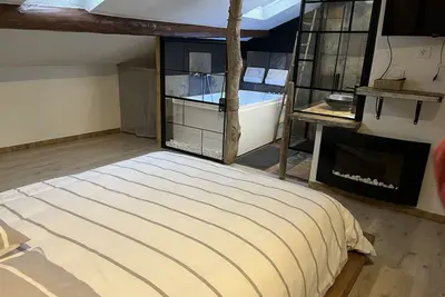 Image de Gde Terrasse * Balneo double * Parking privé, Clim