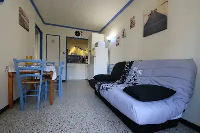 Image de Appartement 28 m2, wifi, 80 mètres de la plage