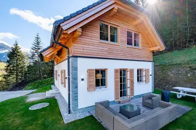 Image de Chalet adapté aux enfants avec sauna