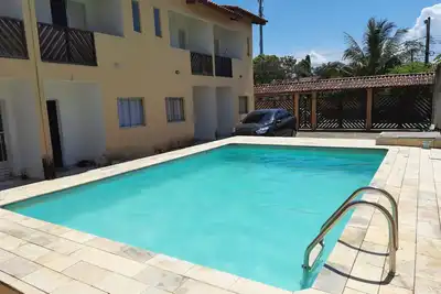 Image de House with pool and barbecue Caraguatatuba in condominium with Wi-Fi