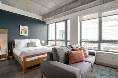 Image de Crisp Kendall Square Studio w/ Gym, W/D by Mit, Mgh & River