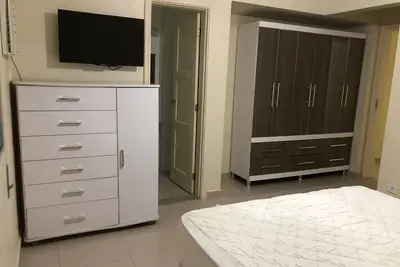 Image de Apartamento Frente a Praia Gonzaga Santos com Estacionamento