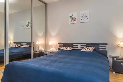 Image de Appartement-Appartement-Salle de bain privée-Vue ville