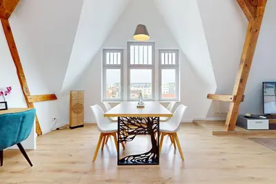 Image de Premium-Appartement-Salle de bain privée-Vue ville