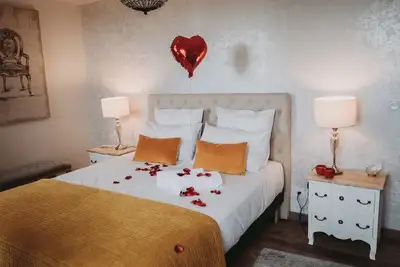 Image de Suite suite douche vue sur jardin suite colette