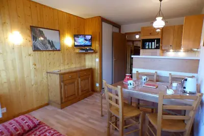 Image de Studio cosy Les Saisies 4 pers proche commerce