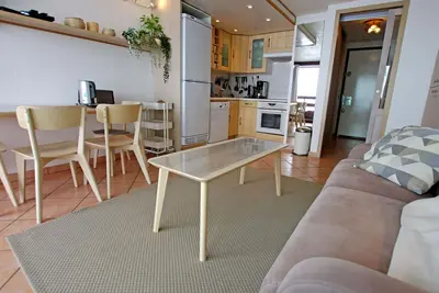 Image de Studio rénové 4 pers, confort moderne, balcon