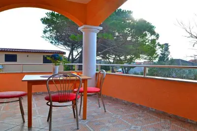 Image de Appartement de vacances pour 5 personnes env. 60 qmà Privlaka, Dalmatie (Nord de la Dalmatie)