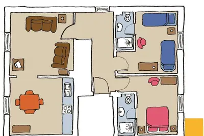 Image de Appartement-Sdb privée avec douche-Luccombe View