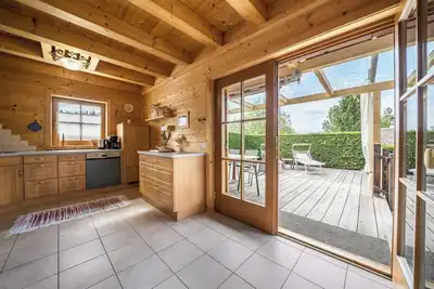 Image de Chalet de montagne \"Fuchsberger\" avec vue sur les montagnes, Wi-Fi, balcon, terrasse et jardin