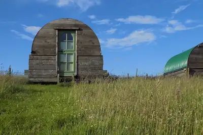 Hutte-Confort-Salle de bain partagée-Vue sur la campagne