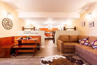 Appartement-Supérieure-Salle de bain privée séparée-Butch Cassidy's Bunkhouse
