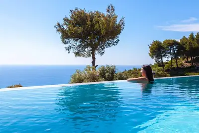 Image de Villa Mirtes with breathtaking sea view, close to Porto Katsiki and Egremni
