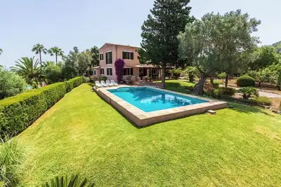 Image de Maison de vacances \"Alzina\" avec vue sur les montagnes, piscine, jardin et Wi-Fi