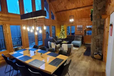 Image de Chalet en bois rond Labelle