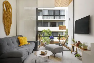 Image de Luxury Ph in Center Aldea Zama with Private Rooftop, Pool, Solarium, Fiber Optic