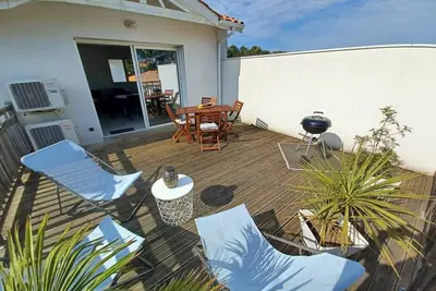 Image de Classé 3 étoiles, bel appartement pour 4 à 5 personnes à Mimizan plage