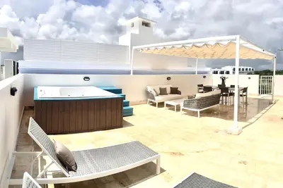 Image de Beautiful Ph in Cana Rock Condos B-336. Golf and Pool View.