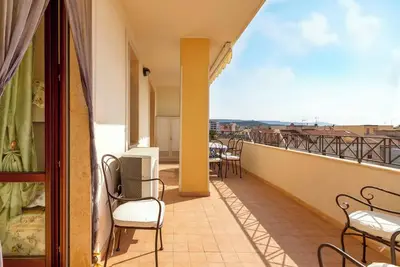 Image de Appartement \"Adriatico\" près de la mer avec vue sur la mer, climatisation et terrasse