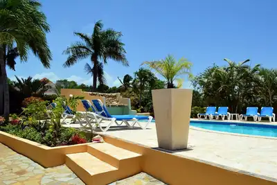 Image de Single room in lush tropical settings, pool/internet/Tv/Ac