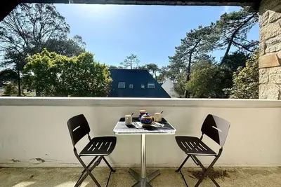 Image de Appartement T2 + Cabine à Carnac, Proche Plages, Balcon, Parking, 4 Pers.