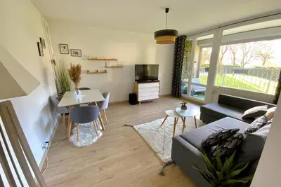 T2 de 50m² avec parking et balcon, verdoyant et au calme