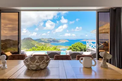 Image de Superbe villa avec vue exceptionnelle -tout confort -tv et internet Usa /Fr