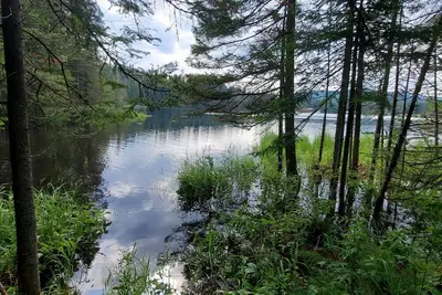 Image de Tranquillité en milieu de la nature en plein milieu de Laurentides