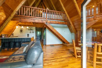 Image de Hot Tub - Tiny A-Frame Cabin - Haven at the Red - Red River Gorge, Kentucky!