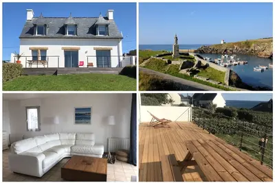 Image de Maison vue mer et plages à pied, Plozévet, Finistère, Bretagne