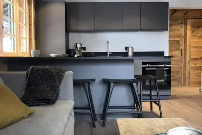 Image de Appartement Megeve 4 couchages proche du centre vue dégagée