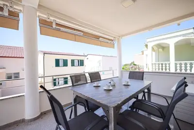 Image de Appartement de deux chambres prés de la plage Petrcane, Zadar (A-3285-b)