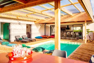 Image de Villa Dré Avec Piscine 15 Personnes Sur La Côte