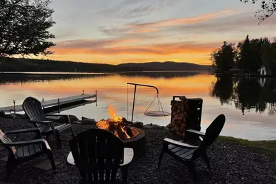 Image de Grouse Landing on Back Lake