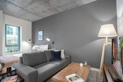 Image de Comfy Kendall Square Studio w/ Gym, walk to Mit by Blueground