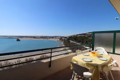 Image de Appartement 40m² avec terrasse et 2 chambres à 4, face à la plage du Lazaret