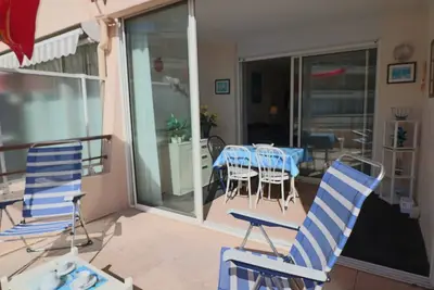 Image de Appartement climatisé avec terrasse et vue mer, parking