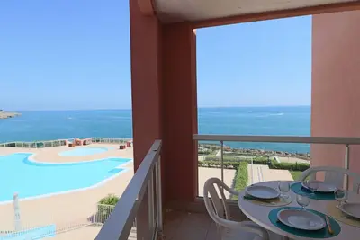 Image de Appartement 2 pièces avec piscine et parking à Sète