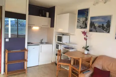 Image de Studio 4 pers, accès direct pistes, parking gratuit