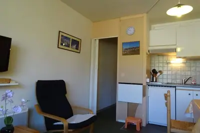 Image de Studio 6 pers avec casier à skis, proche pistes