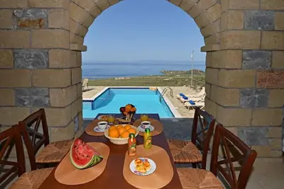 Image de Nefeli, Luxury Stone Villa in Stoupa with Private Pool, Bbq and Amazing Sea View