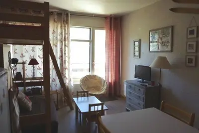 Image de Studio cosy 4/5 pers, skis aux pieds, Arette