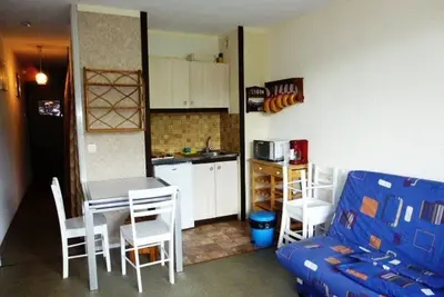 Image de Studio pour 6 à Arette avec accès pistes, balcon, casier à skis et parkings gratuits