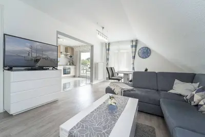 Vacation apartment 4 with balcony incl. beach chair at Blankwasserweg 16 in Grömitz