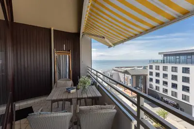 Apartment 763 with balcony in Grömitz Center \/ House 1