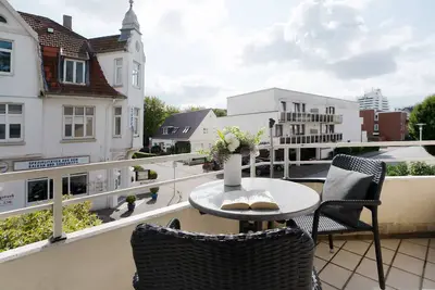 Vacation apartment 6 with balcony at Wicheldorfstraße 34 in Grömitz