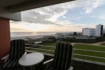 Vacation apartment 41 with balcony at Strandidyll in Grömitz