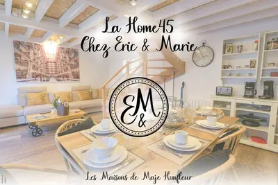 Image de La Home45 pour 7 pers. au coeur de Honfleur