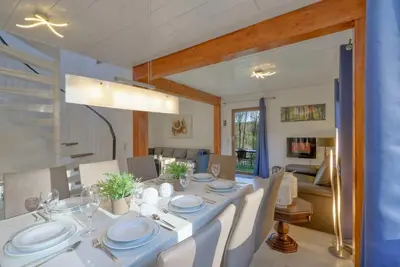 Image de Holiday home near Zeta, own Suna, forest, lake, Wlan